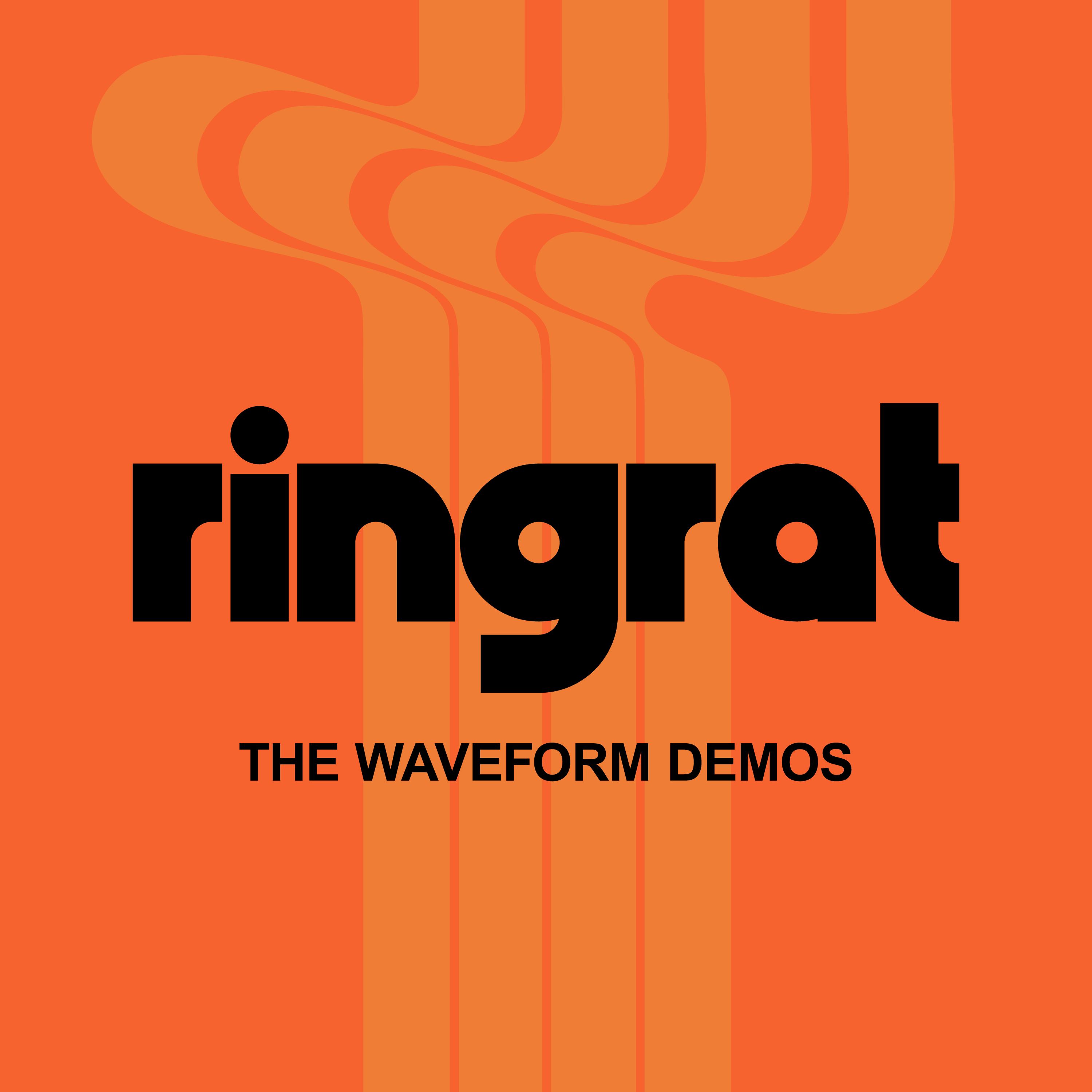 Cover art for The Waveform Demos by Ring Rat.